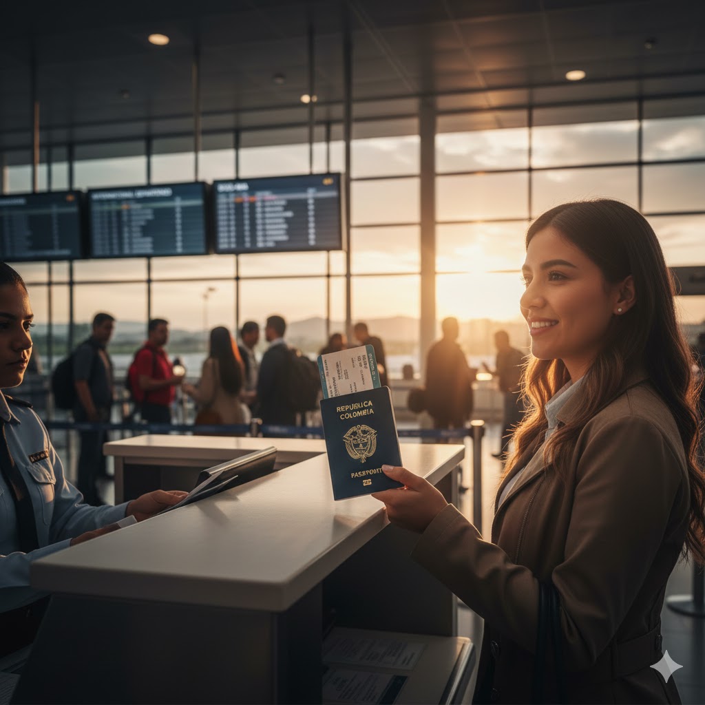 imagen tramite de pasaporte colombiano