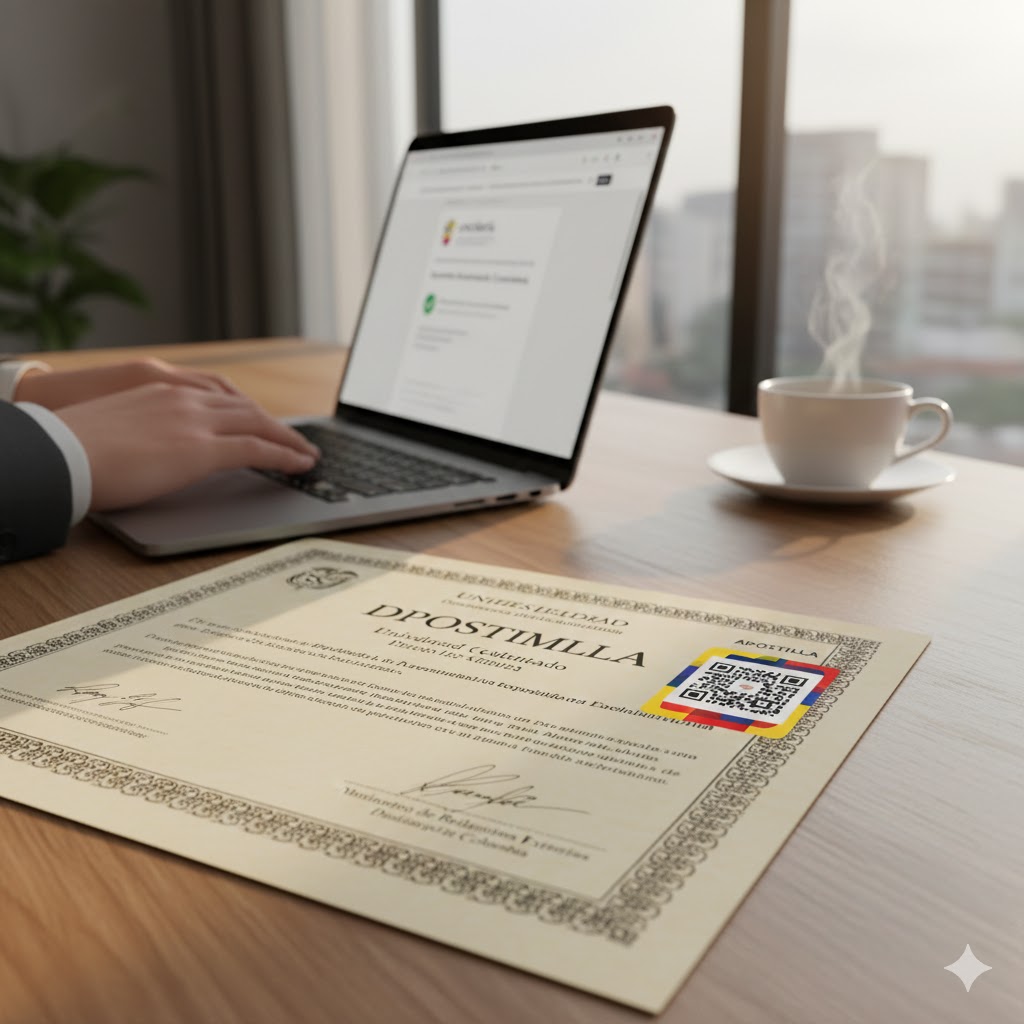 imagen tramite para apostillar documentos